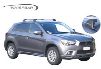 Mitsubishi ASX Yakima Whispbar roof rack